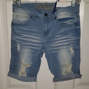 Women's denim shorts